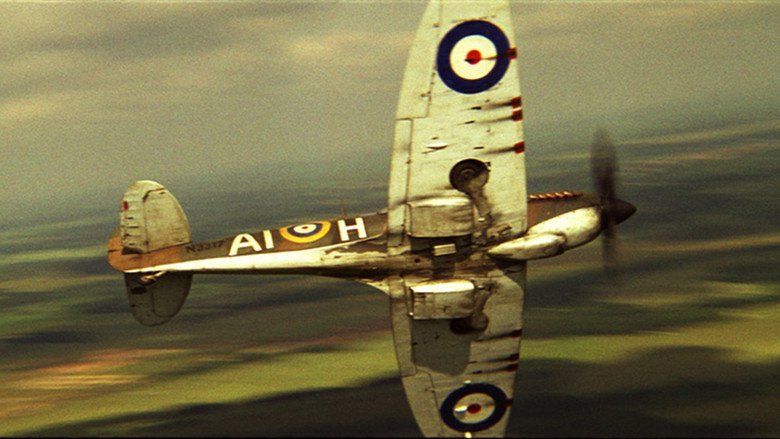 Spitfire in flight